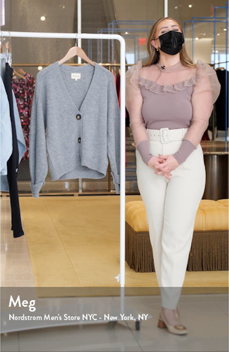 Loulou Studio New Tiberine Wool & Cashmere Cardigan, sales video thumbnail