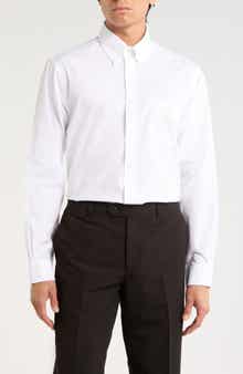 Brooks Brothers Solid Non-Iron Regular Fit Dress Shirt