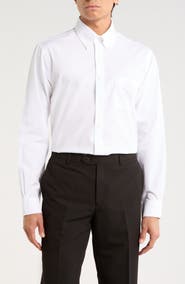 Brooks Brothers Solid Non-Iron Regular Fit Dress Shirt