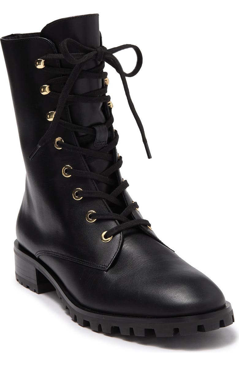 Stuart Weitzman Norrie Lace-Up Boot, Main, color,