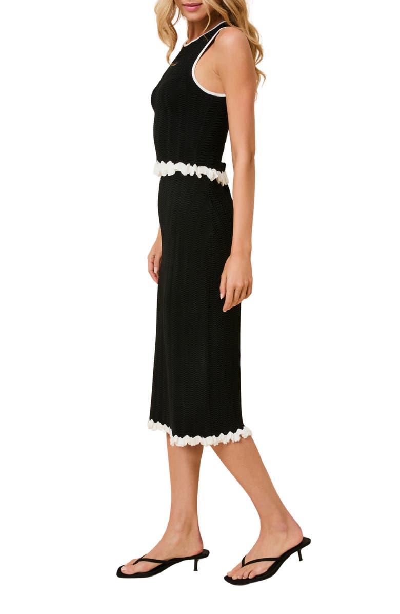 Solid & Striped The Diana Sleeveless Top, Alternate, color, Noir