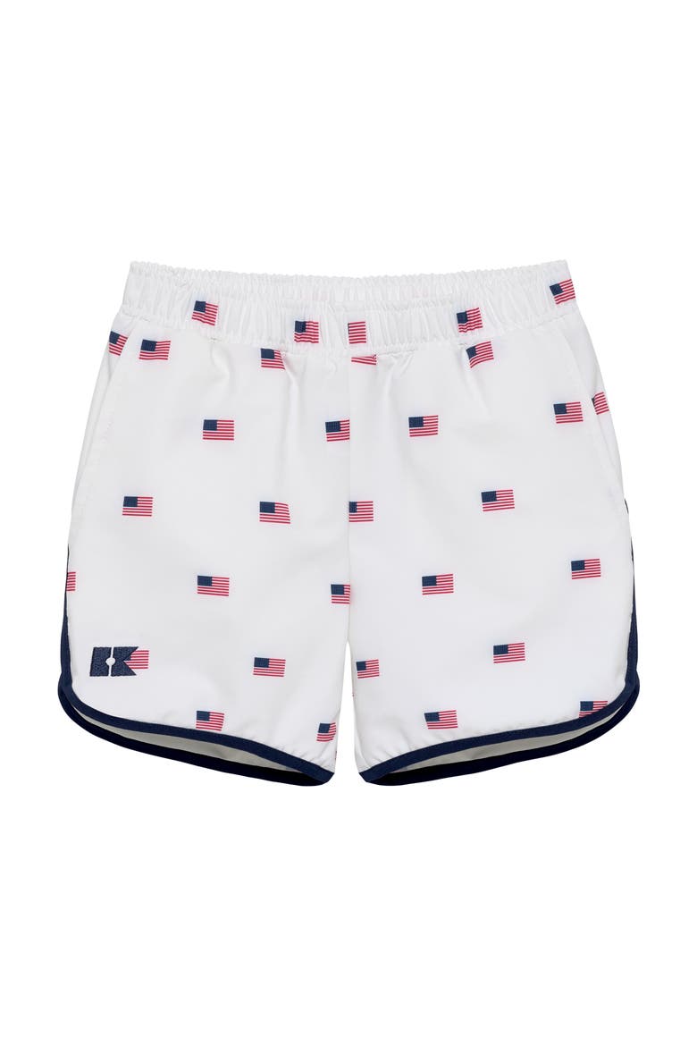 Boys Retro Super Short, Alternate, color, Flag