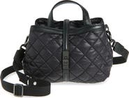 MZ Wallace Mini Astor Diamond Quilted Top Handle Bag