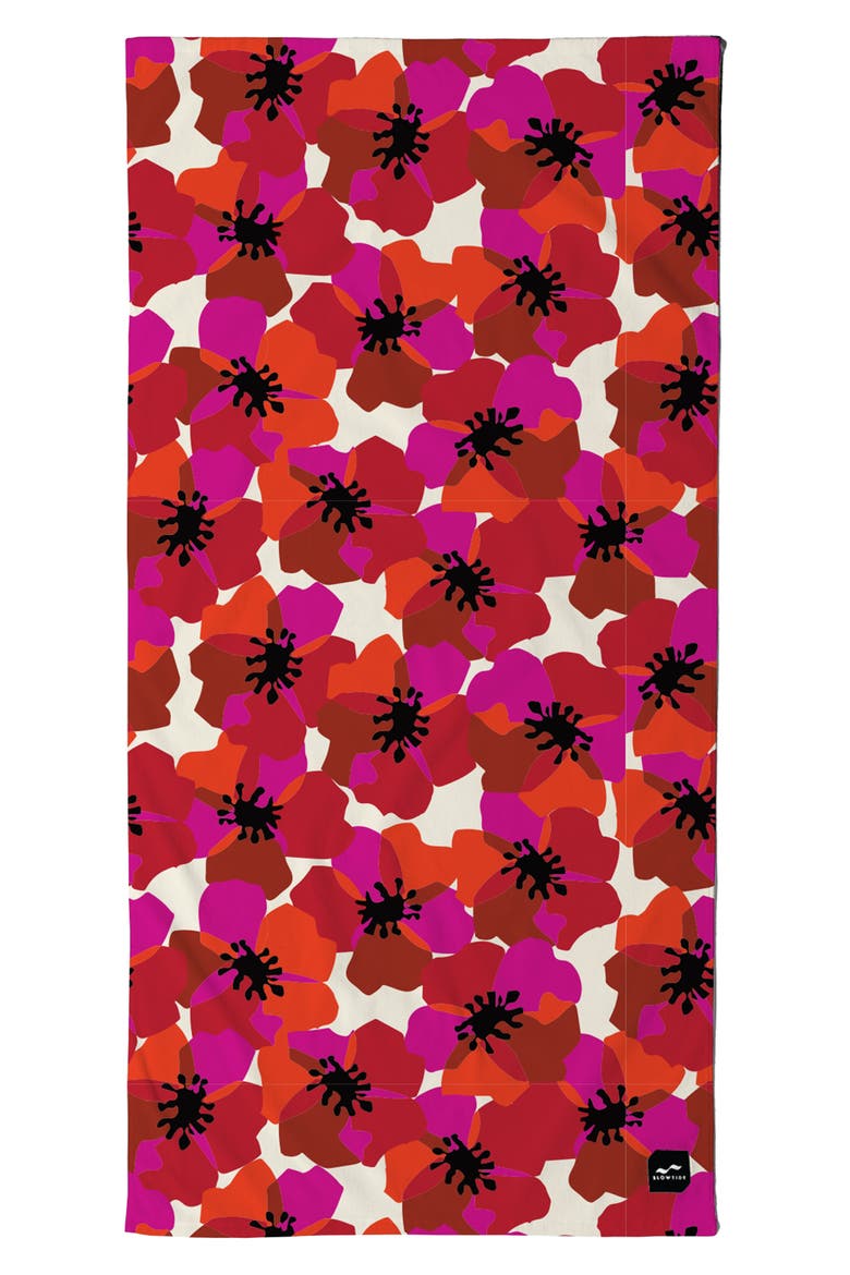 Tahiti Sunburst Beach Towel, Main, color, SUNBURNT