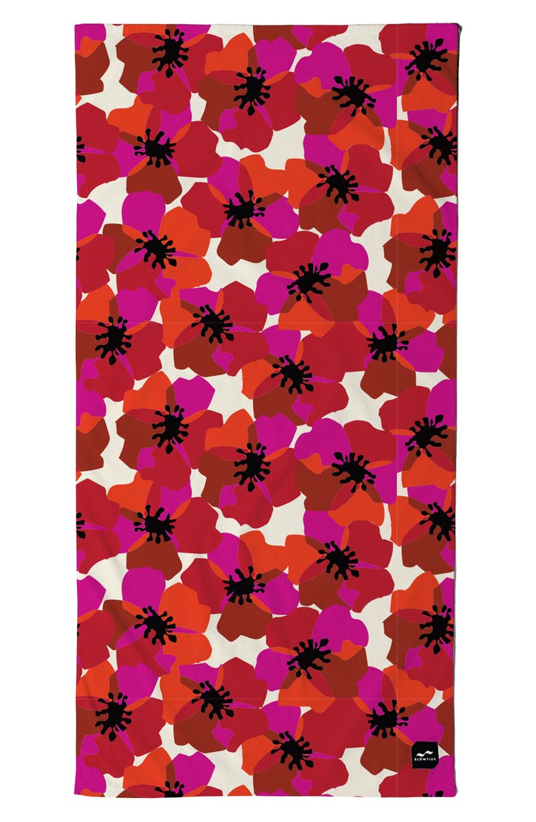 Slowtide Tahiti Sunburst Beach Towel, Main, color, Sunburnt