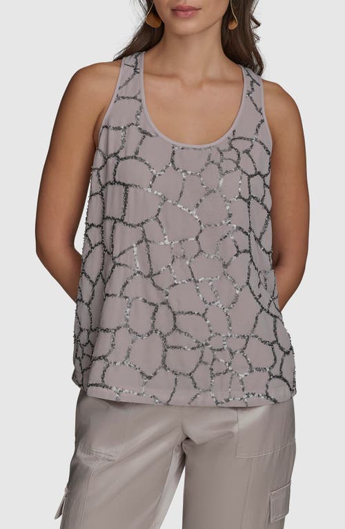 DONNA KARAN DONNA KARAN NEW YORK SEQUIN TANK 