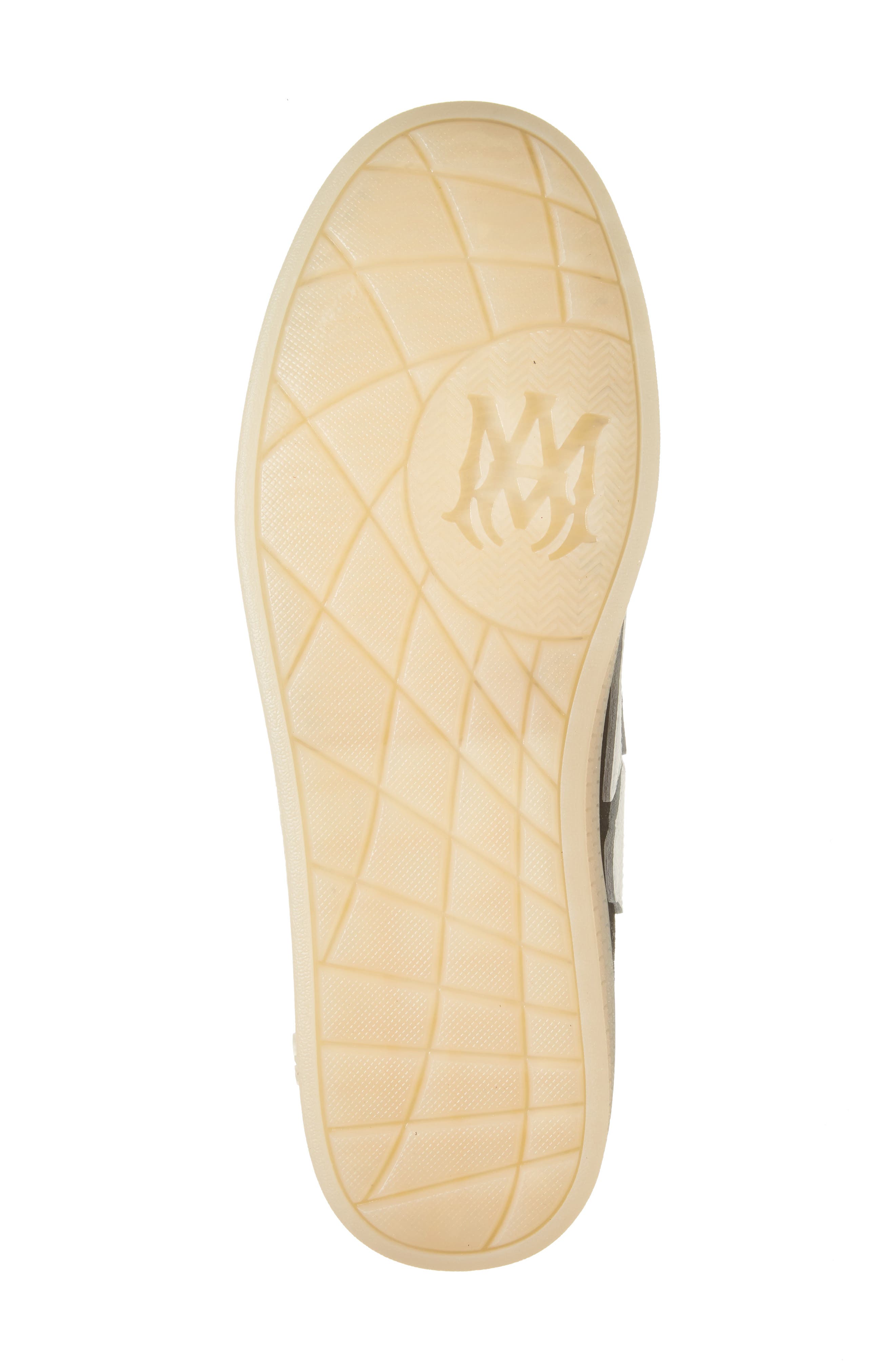 AMIRI Pacific Bones Low Top Sneaker, Alternate, color, Black