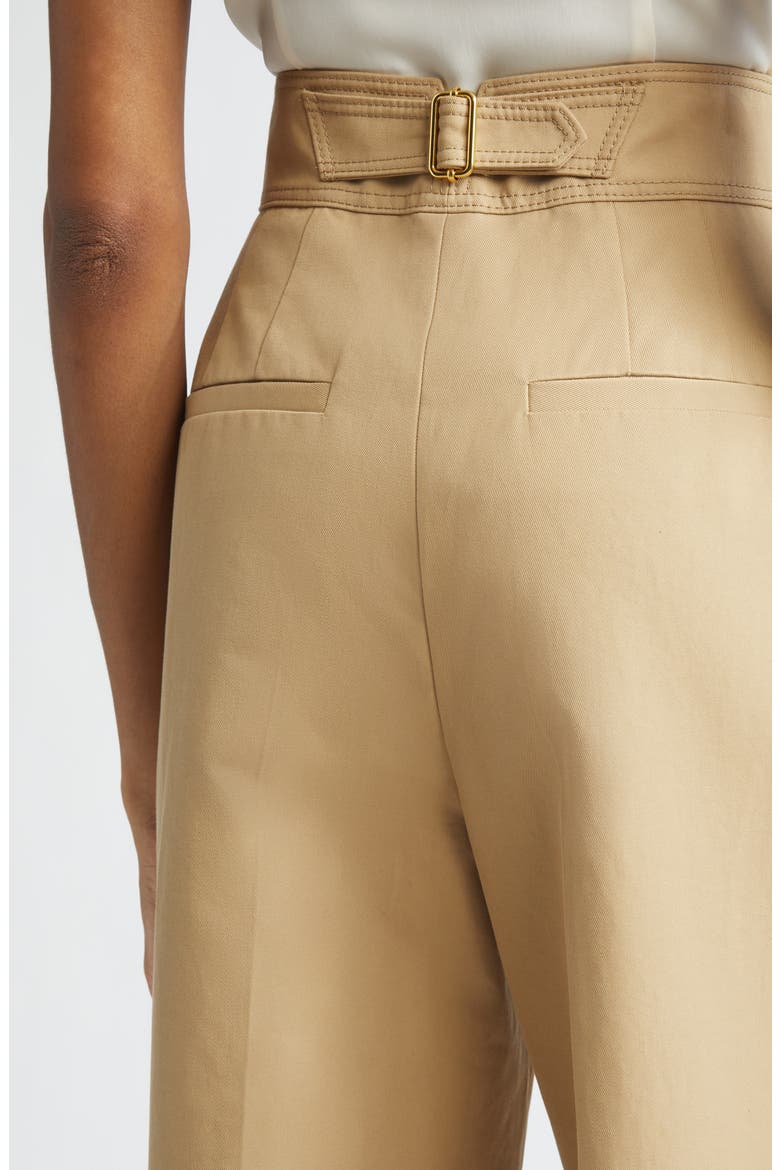 Diane Backstrap High Waist Wide Leg Pants, Alternate, color, BIRCH
