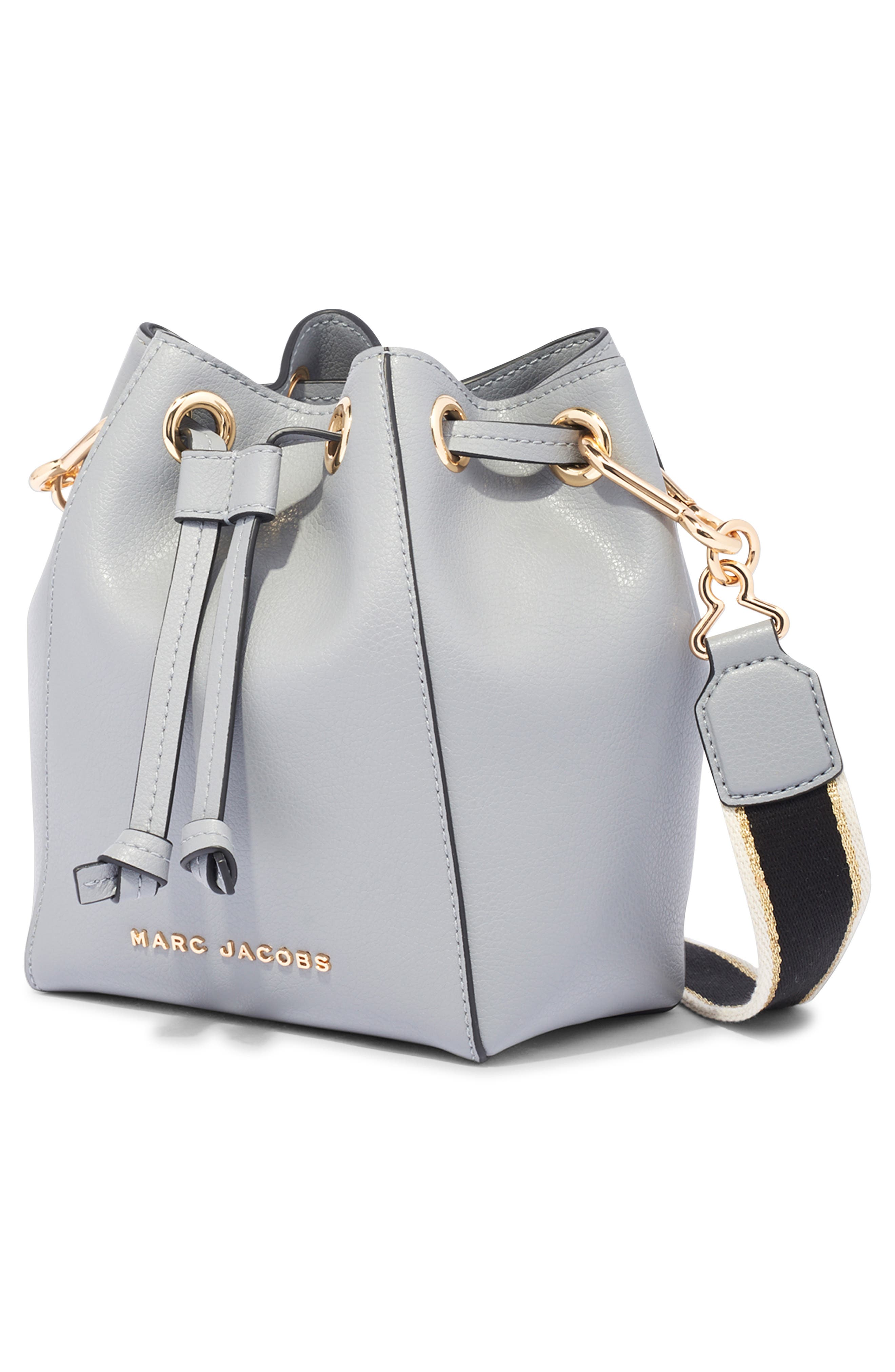 THE MARC JACOBS The Bucket Bag, Alternate, color, ROCK GREY