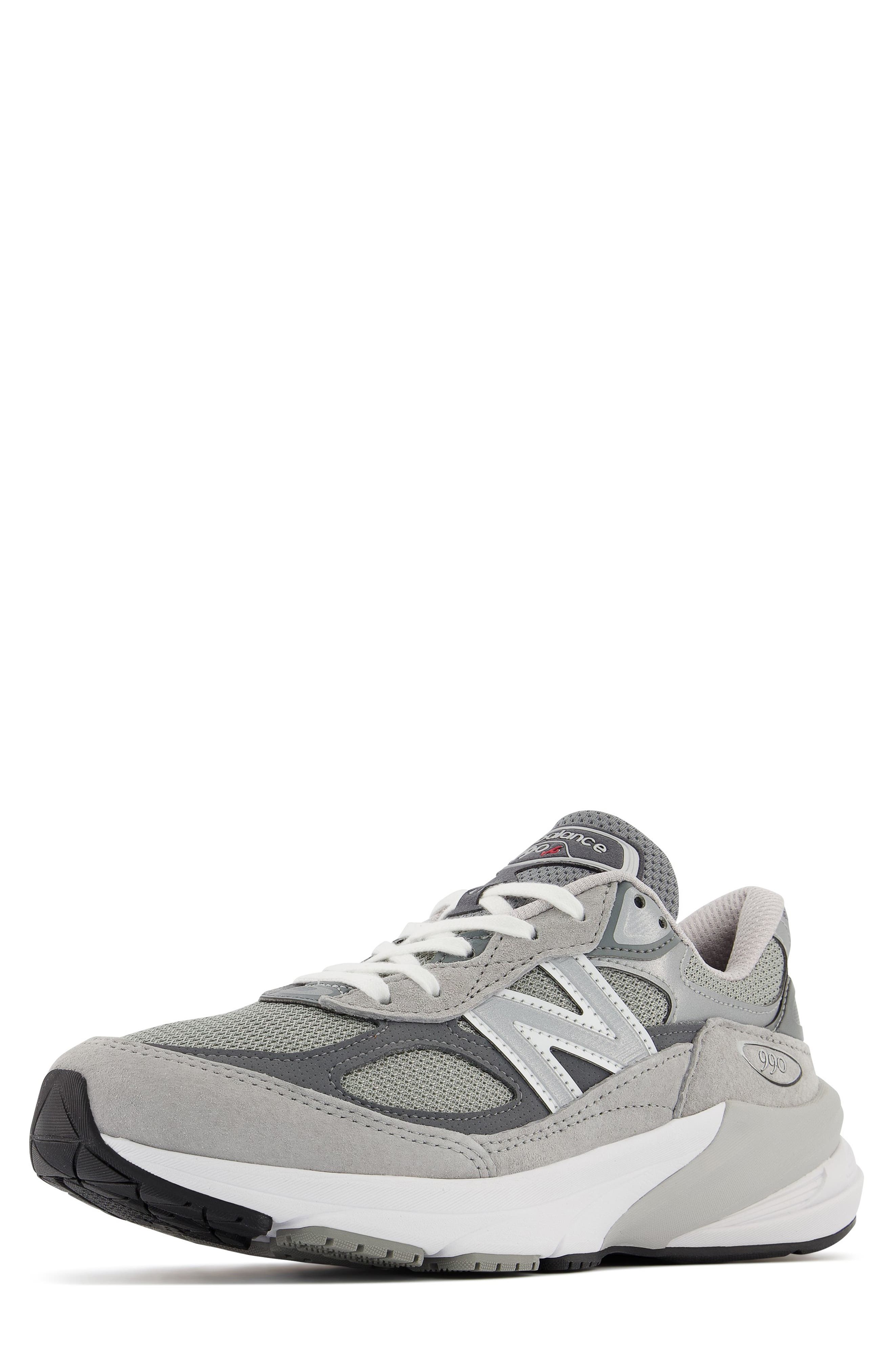 New Balance Made in USA 990 v6 Sneaker, Alternate, color, Grey/ Grey