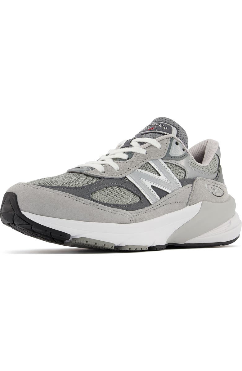 New Balance Made in USA 990 v6 Sneaker, Alternate, color, Grey/ Grey