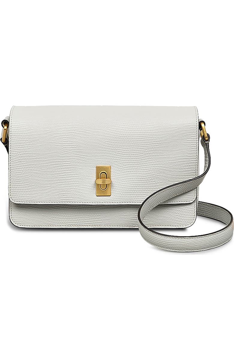 Radley Threadneedle Street Leather Crossbody Bag, Main, color, Mist