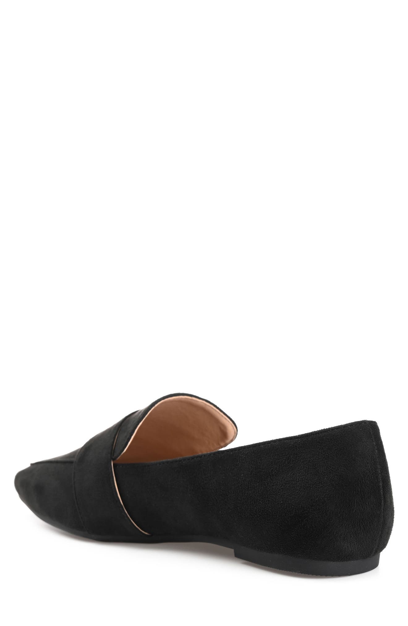 Journee Collection Benntly Vegan Leather Flat Loafer, Alternate, color, 