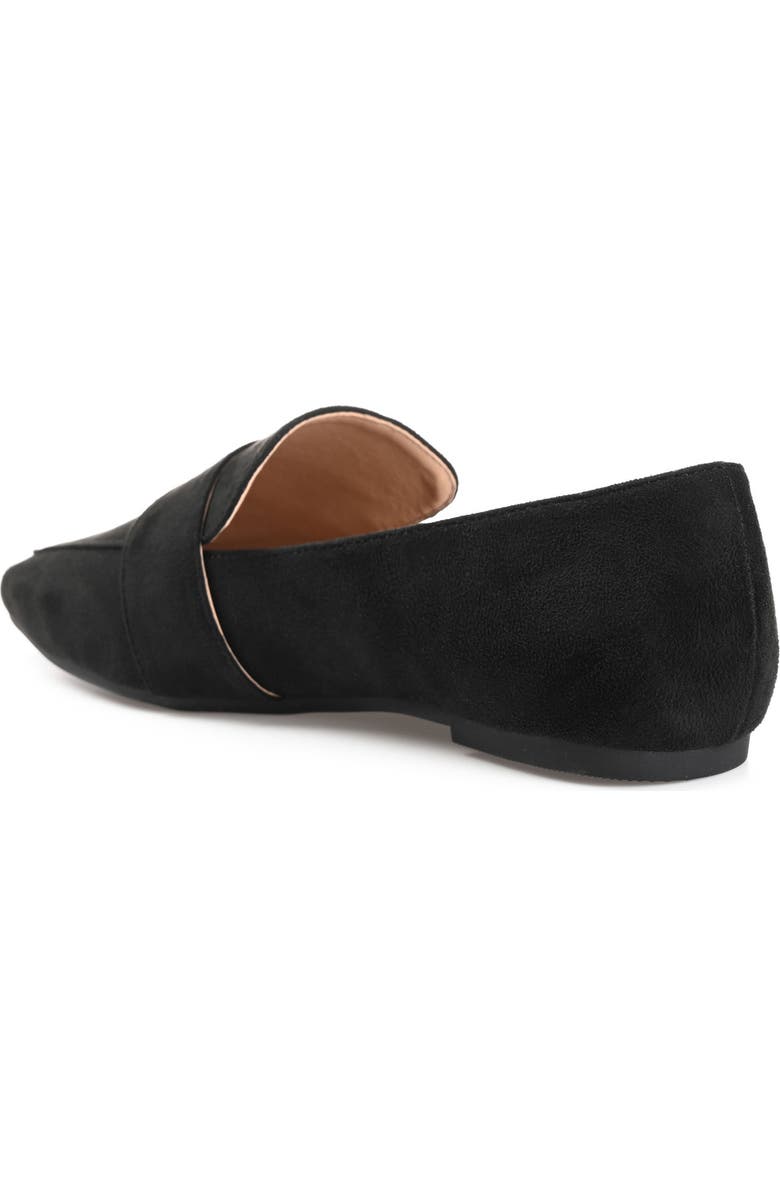 Journee Collection Benntly Vegan Leather Flat Loafer, Alternate, color,