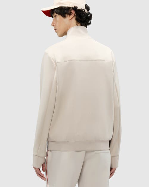 Shop Alpenhaus Osseau Insulated Track Jacket In Stone