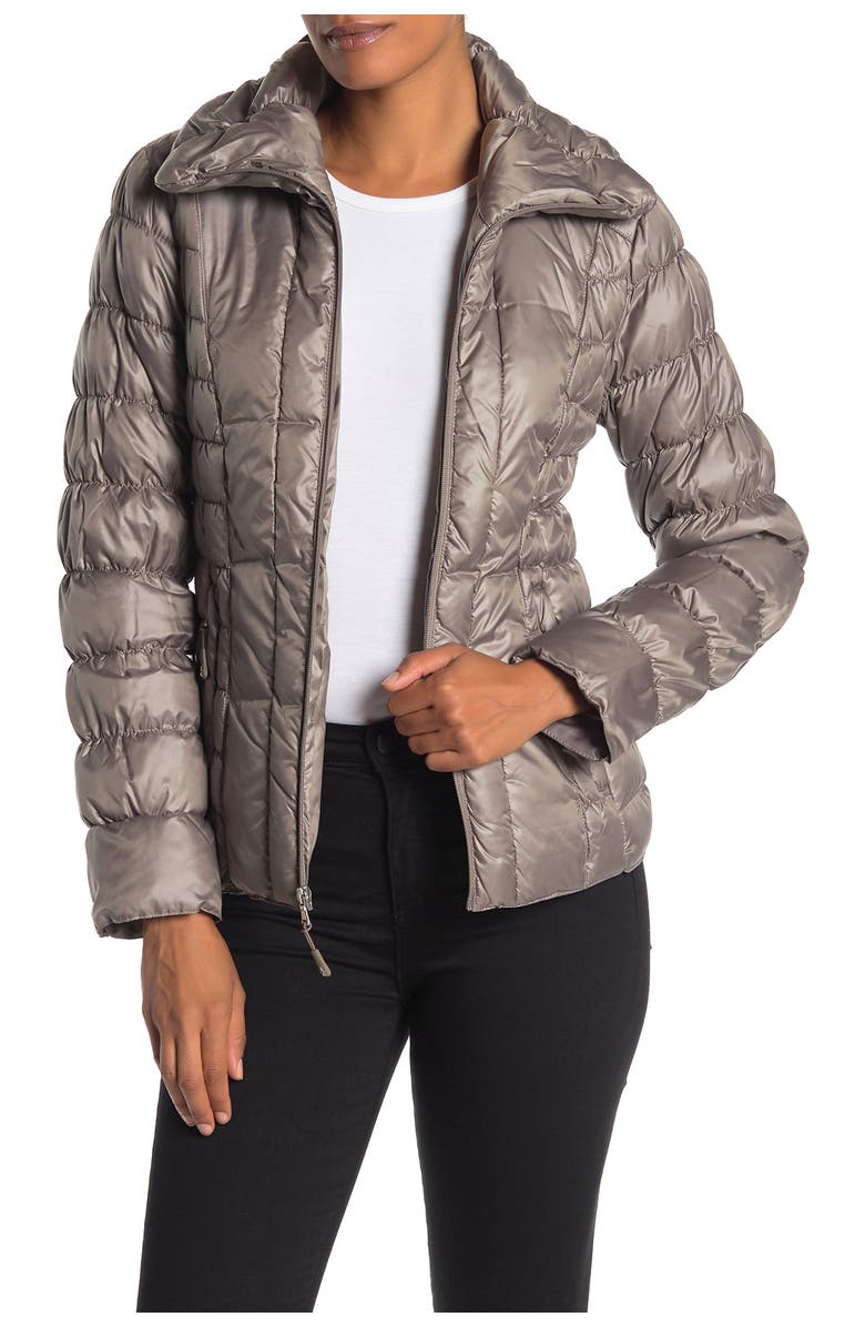 Kenneth Cole New York Quilted Packable Puffer Jacket, Main, color, 
