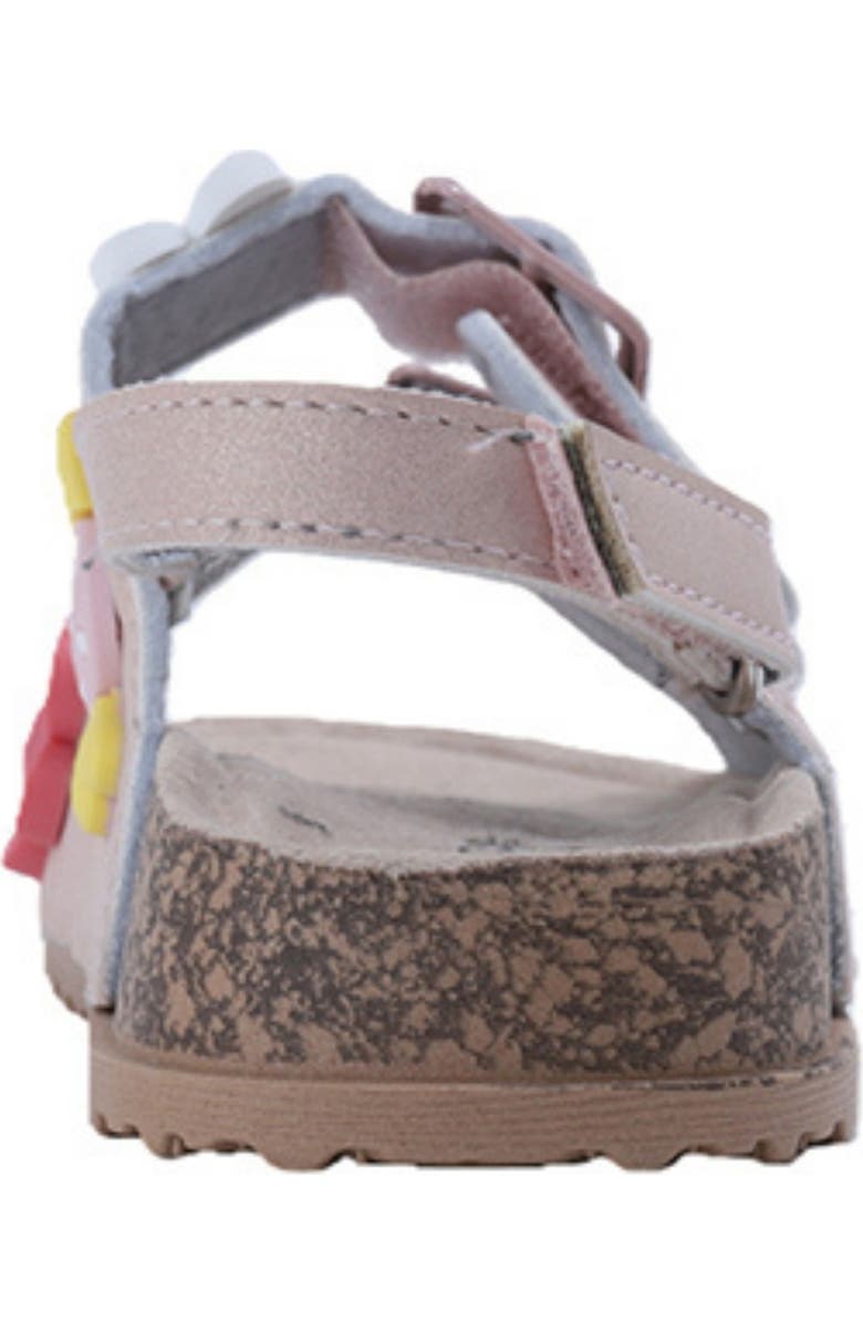 bebe Flora Sandal, Alternate, color, Light Pink