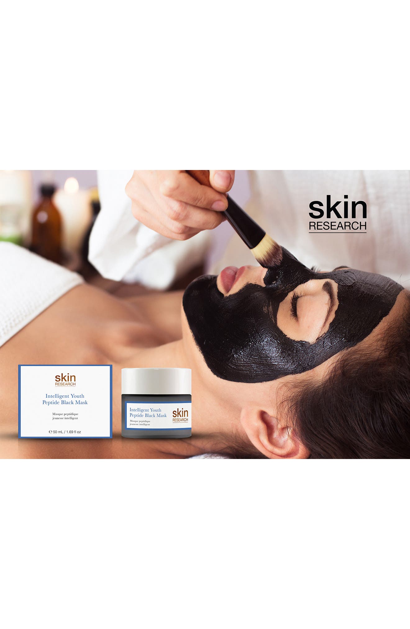 Skin Research Intelligent Youth Peptide Black Mask | Nordstromrack