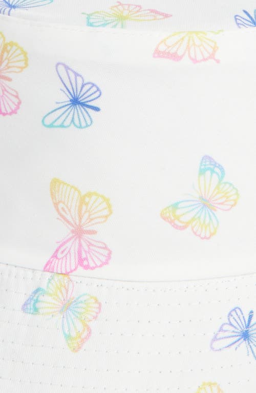 CAPELLI NEW YORK CAPELLI NEW YORK BUTTERFLY REVERSIBLE BUCKET HAT