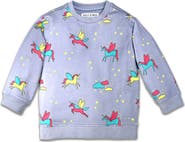 Holly and Beau Long Sleeve Cotton Crew Neck Sweatshirt