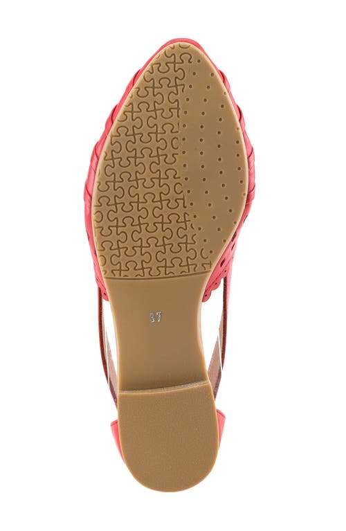 Spring Step Delorse Flat In Red