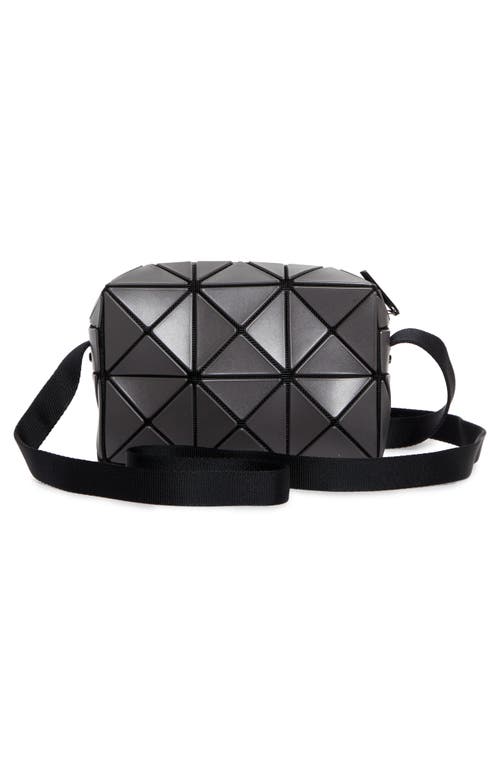 Bao Bao Issey Miyake Cuboid Crossbody Bag In Charcoal Gray