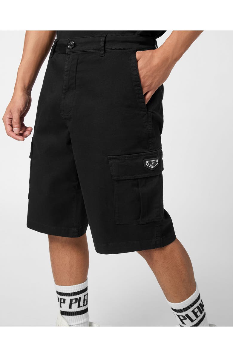 PHILIPP PLEIN Cargo Shorts Men, Alternate, color, Black