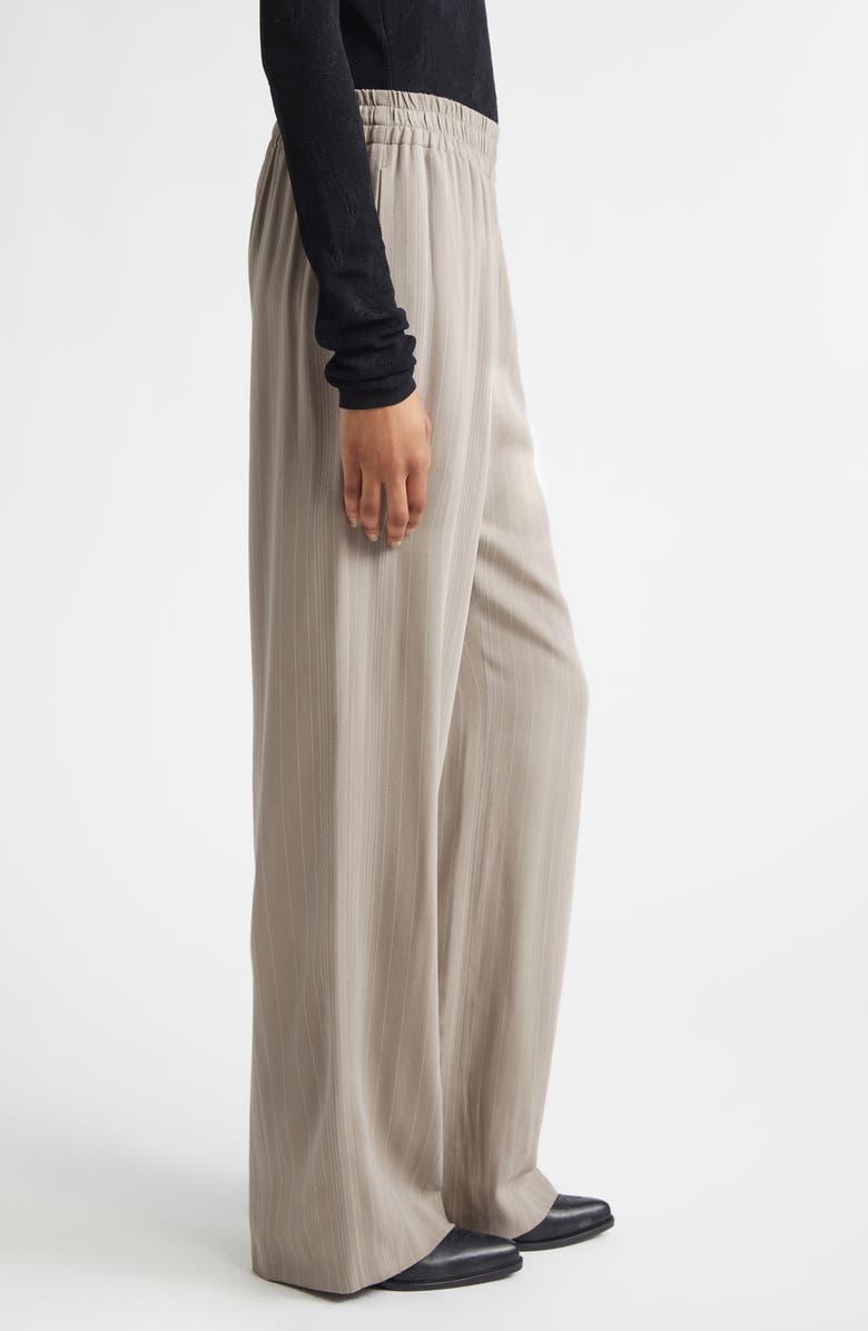 Golden Goose Journey Wool Blend Gabardine Pants, Alternate, color, Roasted Cashew