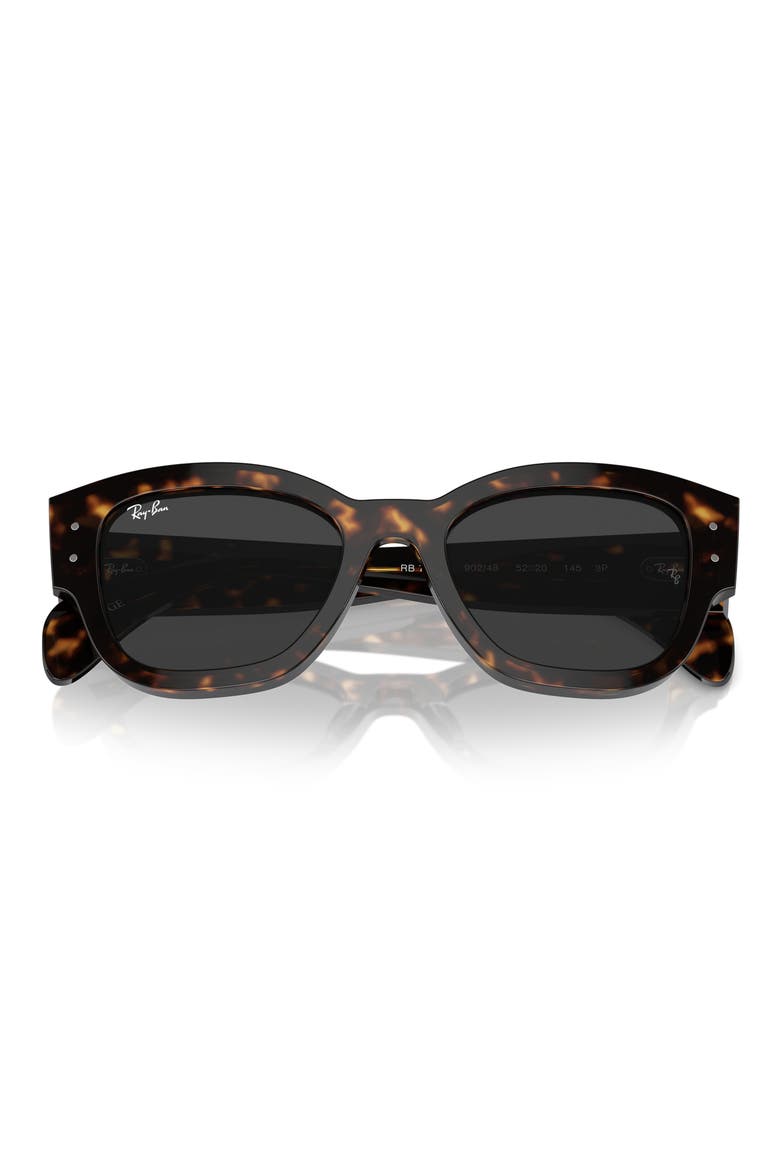Jorge 52mm Polarized Square Sunglasses, Main, color, HAVANA