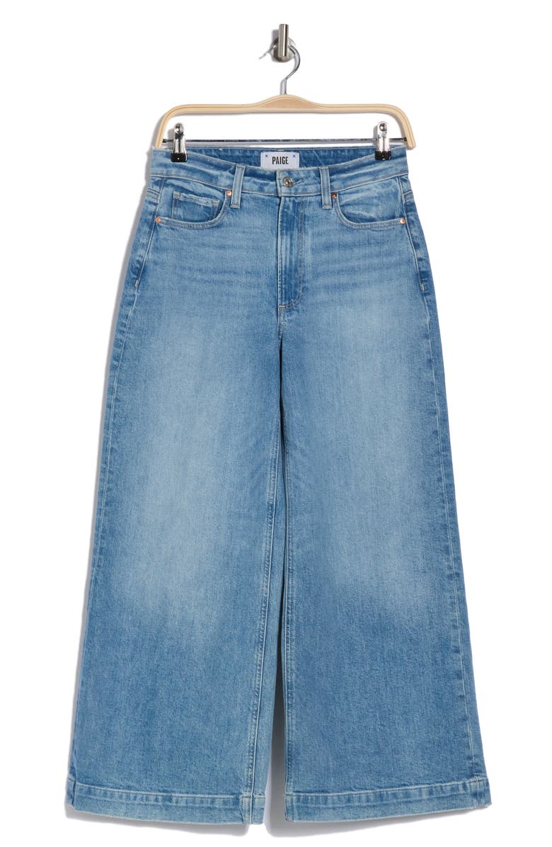 PAIGE Harper High Waist Ankle Wide Leg Jeans, Alternate, color,