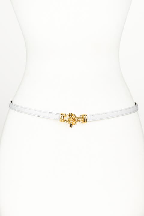 Fitzgerald Buckle Leather Belt