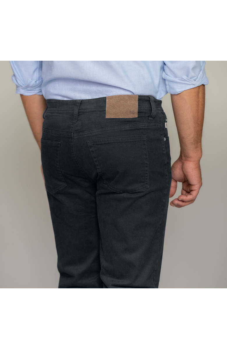 Peter Manning Italian 5-Pocket Pants, Alternate, color, Black