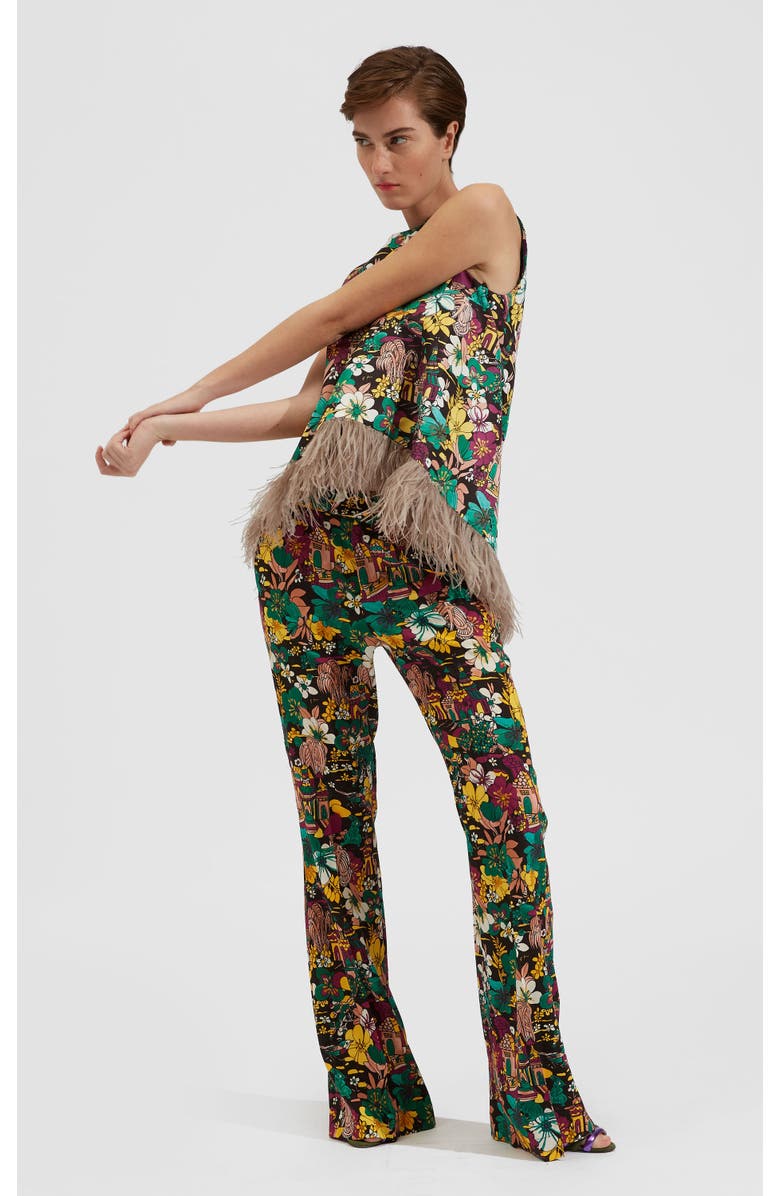 La DoubleJ Saturday Night Pants, Main, color, Temples Multicolor