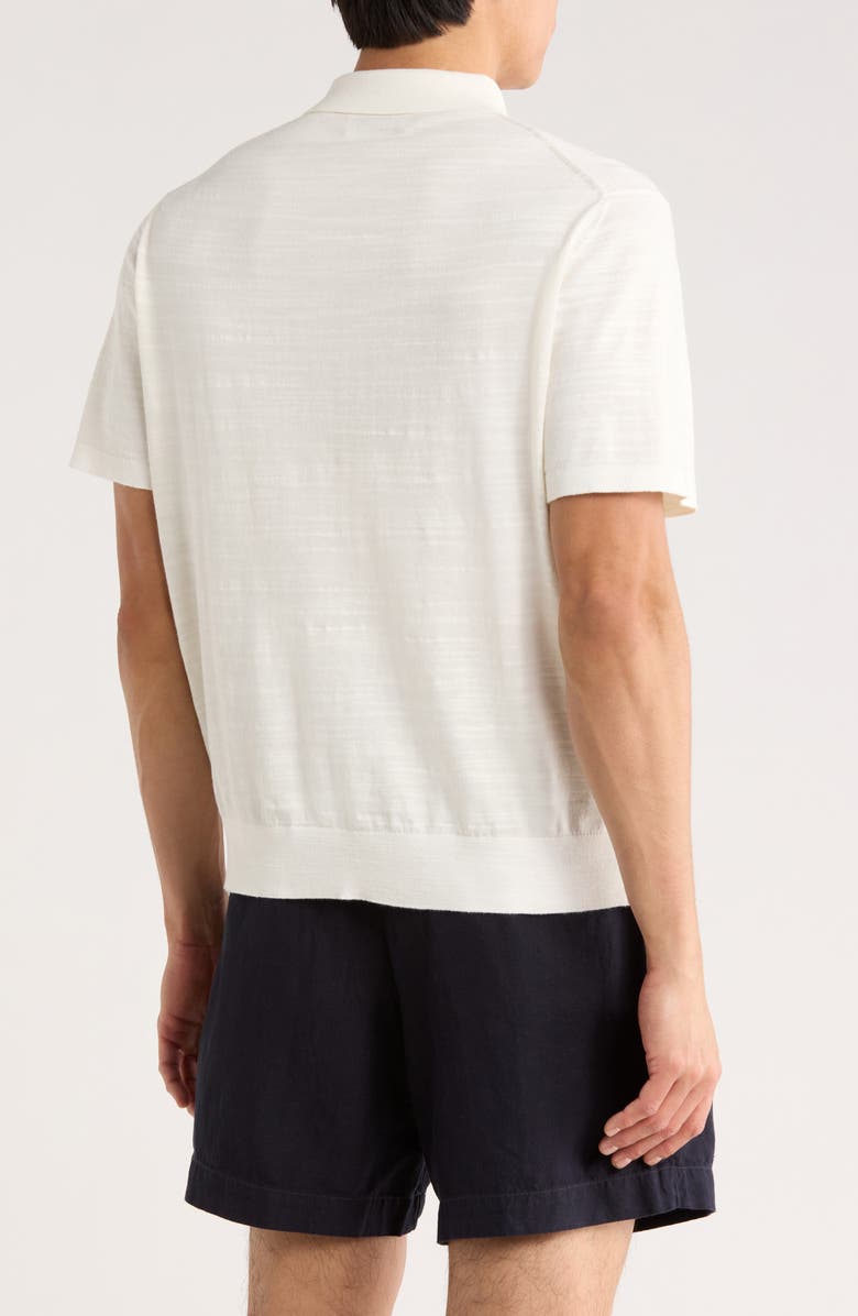 BUCK MASON Avalon Knit Polo, Alternate, color, Ivory