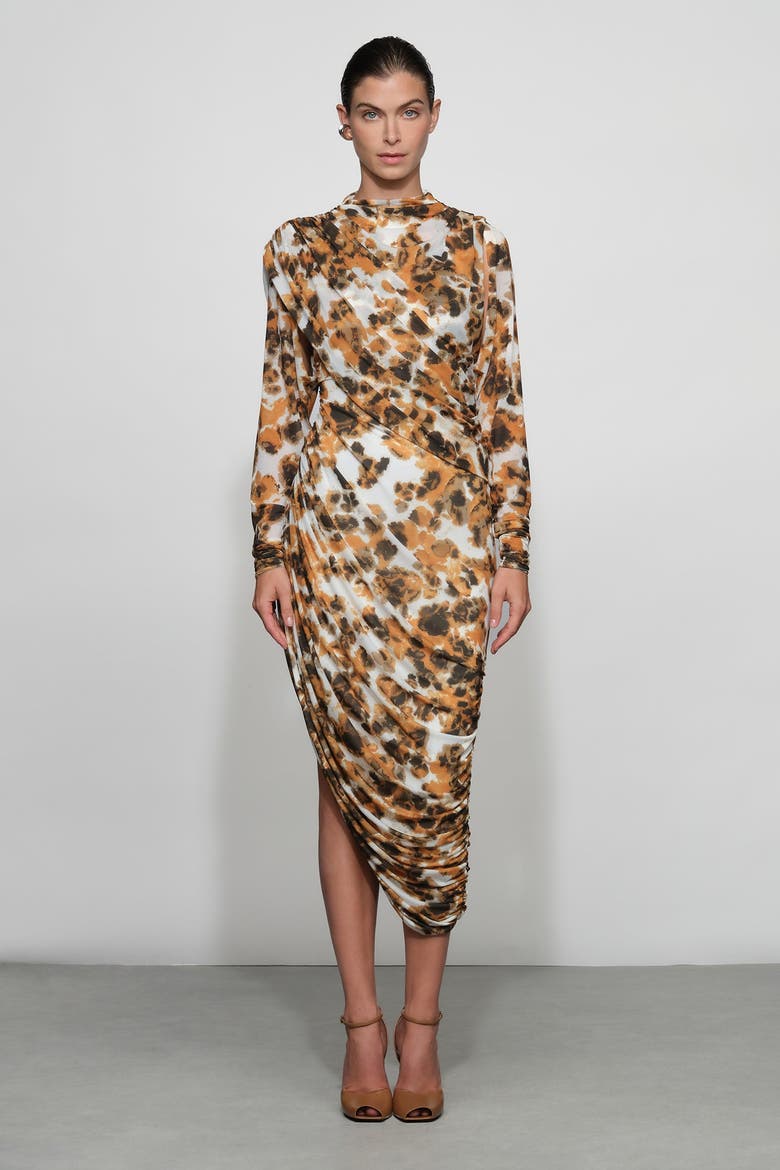 Lucien Dress, Main, color, Golden Multi