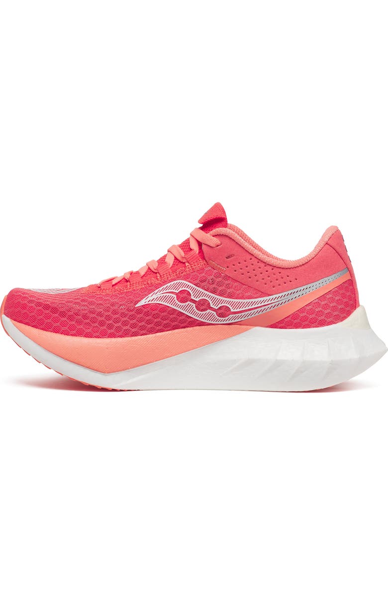 Saucony Endorphin Pro 4 Racing Shoe, Alternate, color, Coral
