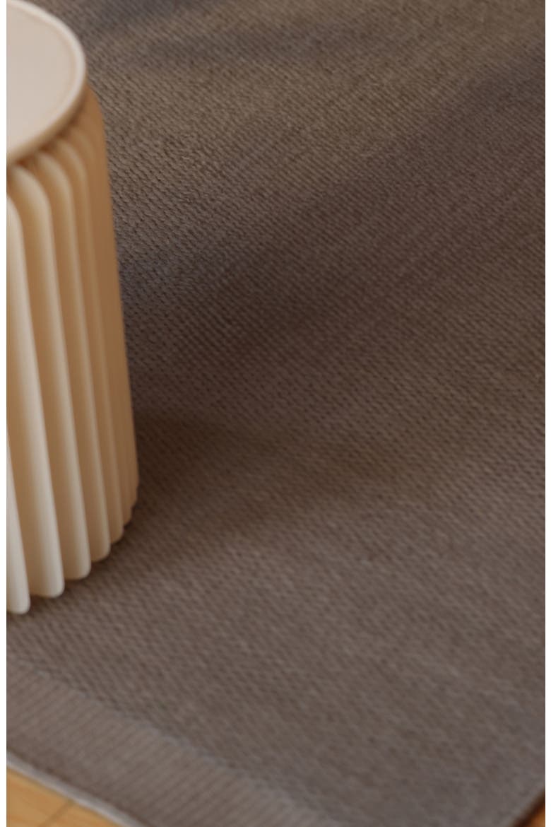 One of a Kind Wool & Cotton Rug, Alternate, color, SLATE GREY