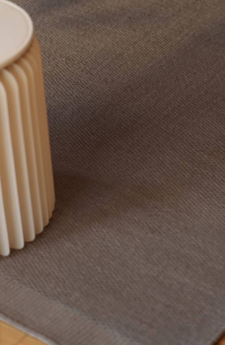 Fable One of a Kind Wool & Cotton Rug, Alternate, color, Slate Grey