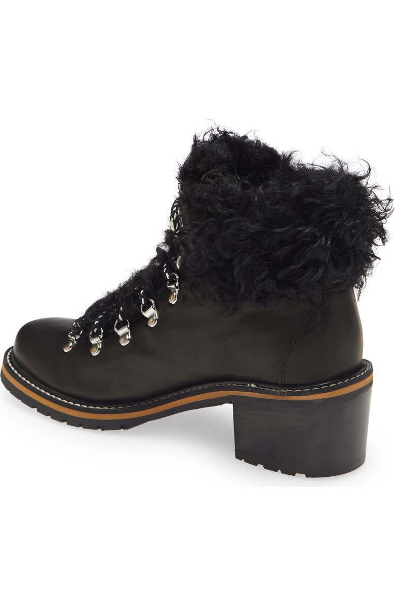 La Montelliana Ninfea Genuine Shearling Lined Bootie, Alternate, color,