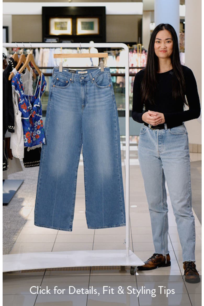 Ribcage High Waist Wide Leg Jeans (Women) | Nordstrom