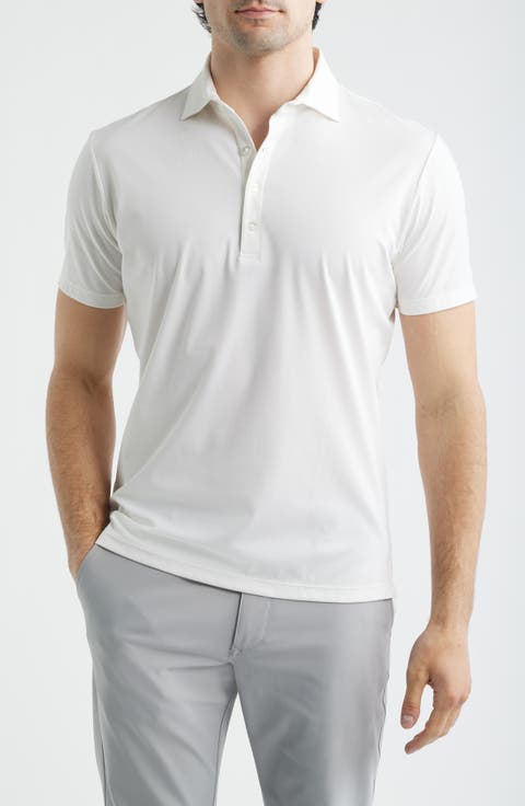 Elba Top Shelf Cotton Blend Piqué Polo
