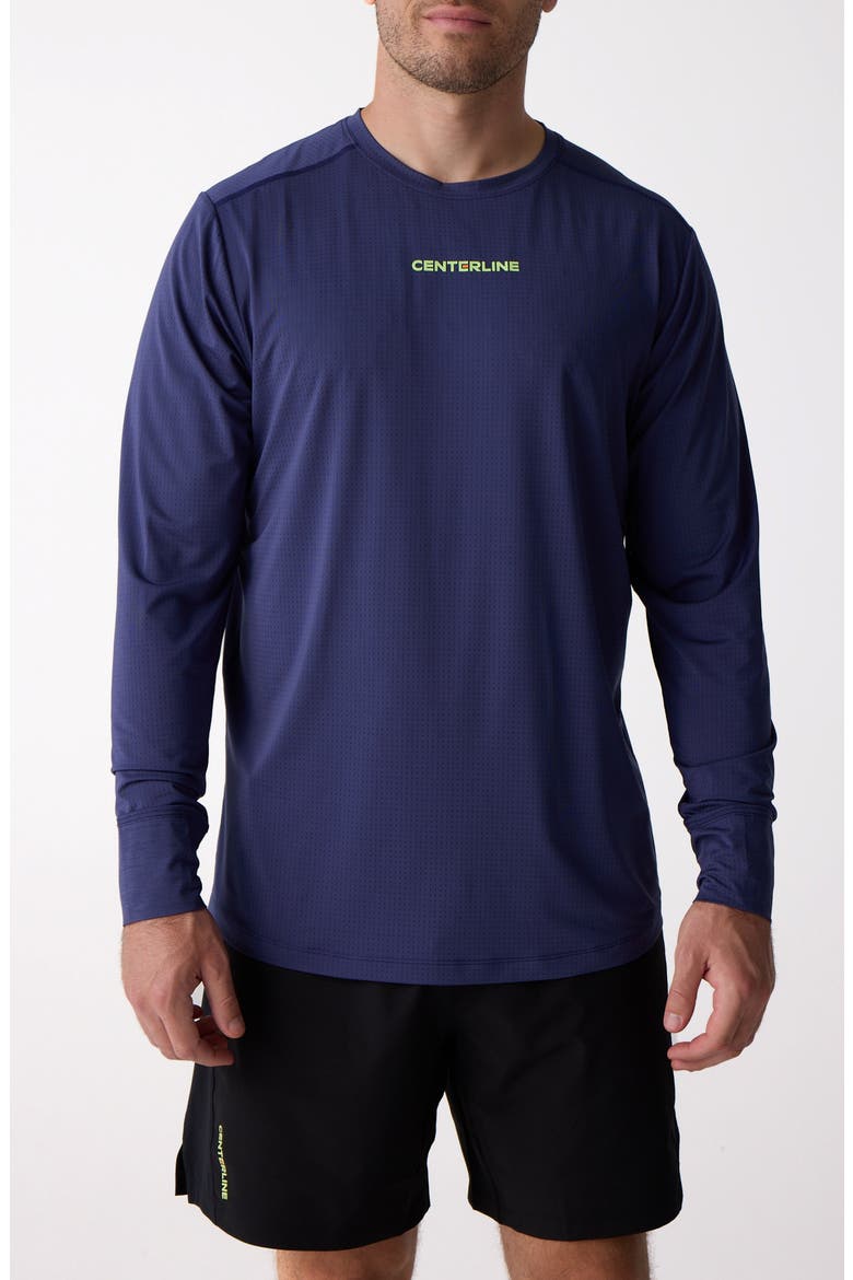 AirLite Men's Long Sleeve, Main, color, Midnight Dusk