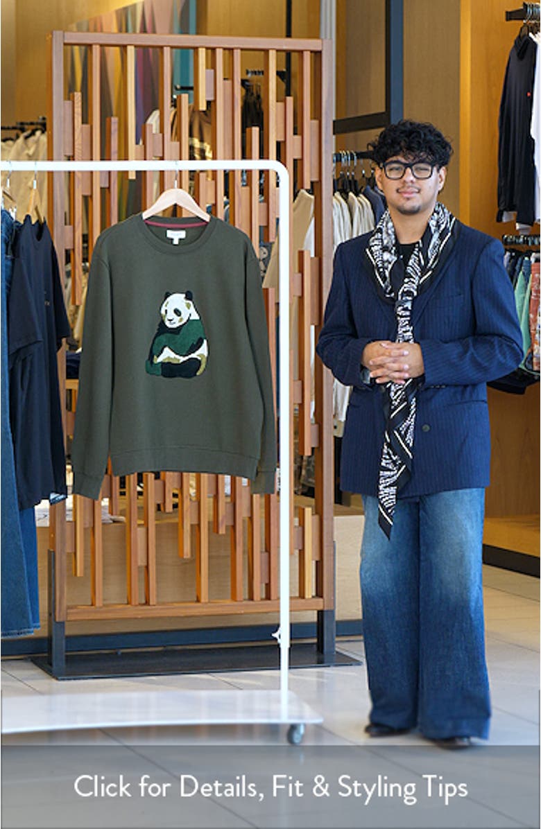 Critters Appliqué Compact Fleece Sweatshirt, sales video thumbnail