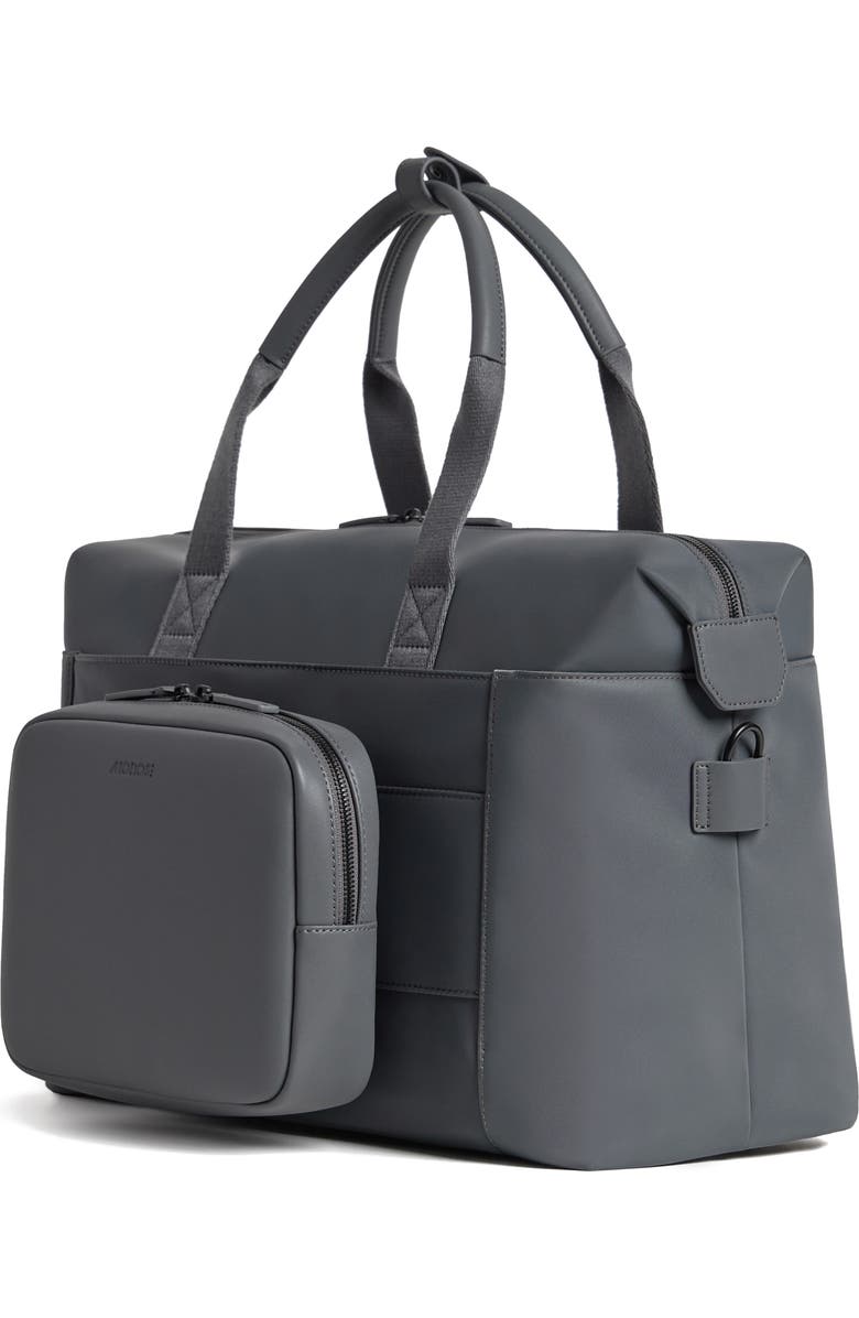 Monos Metro Water Repellent Duffle Bag & Pouch, Alternate, color, Dover Grey