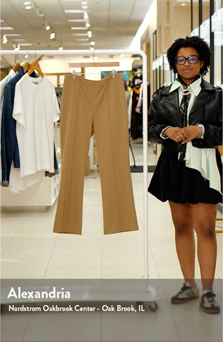 Sigourney Flare Leg Crop Pants, sales video thumbnail