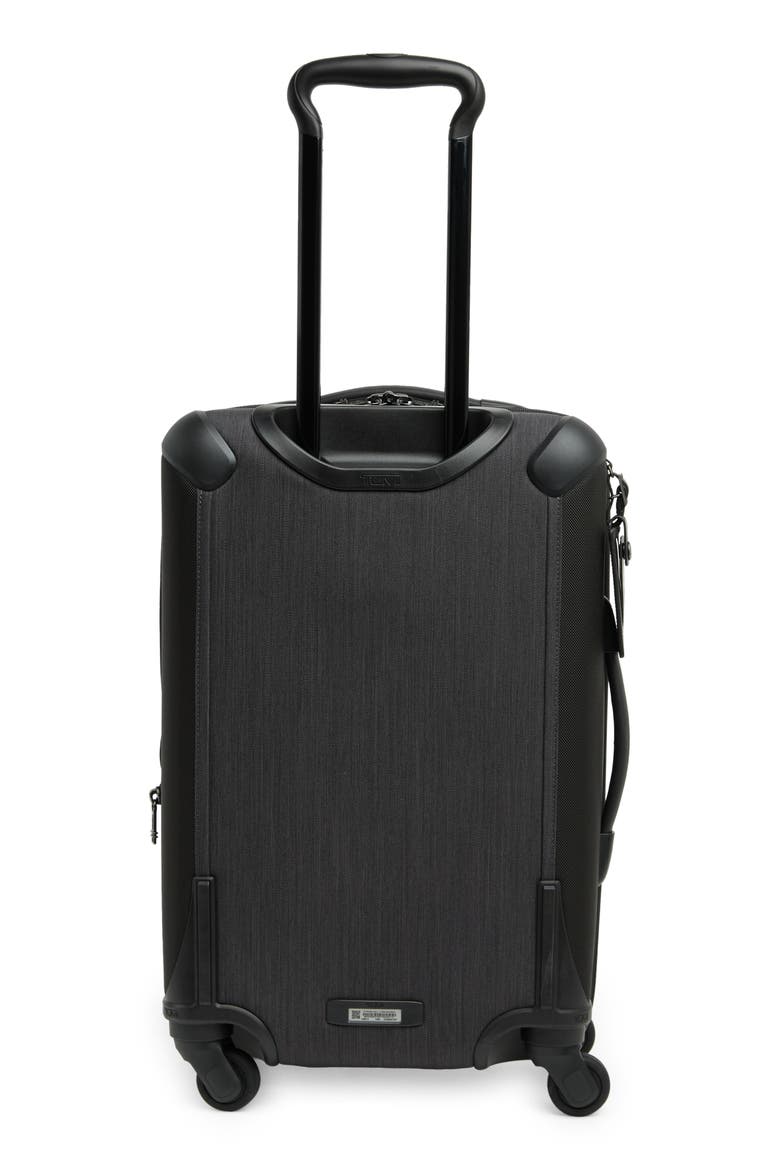 International Expandable 4 Wheeled Carry-On Luggage, Alternate, color, GREY