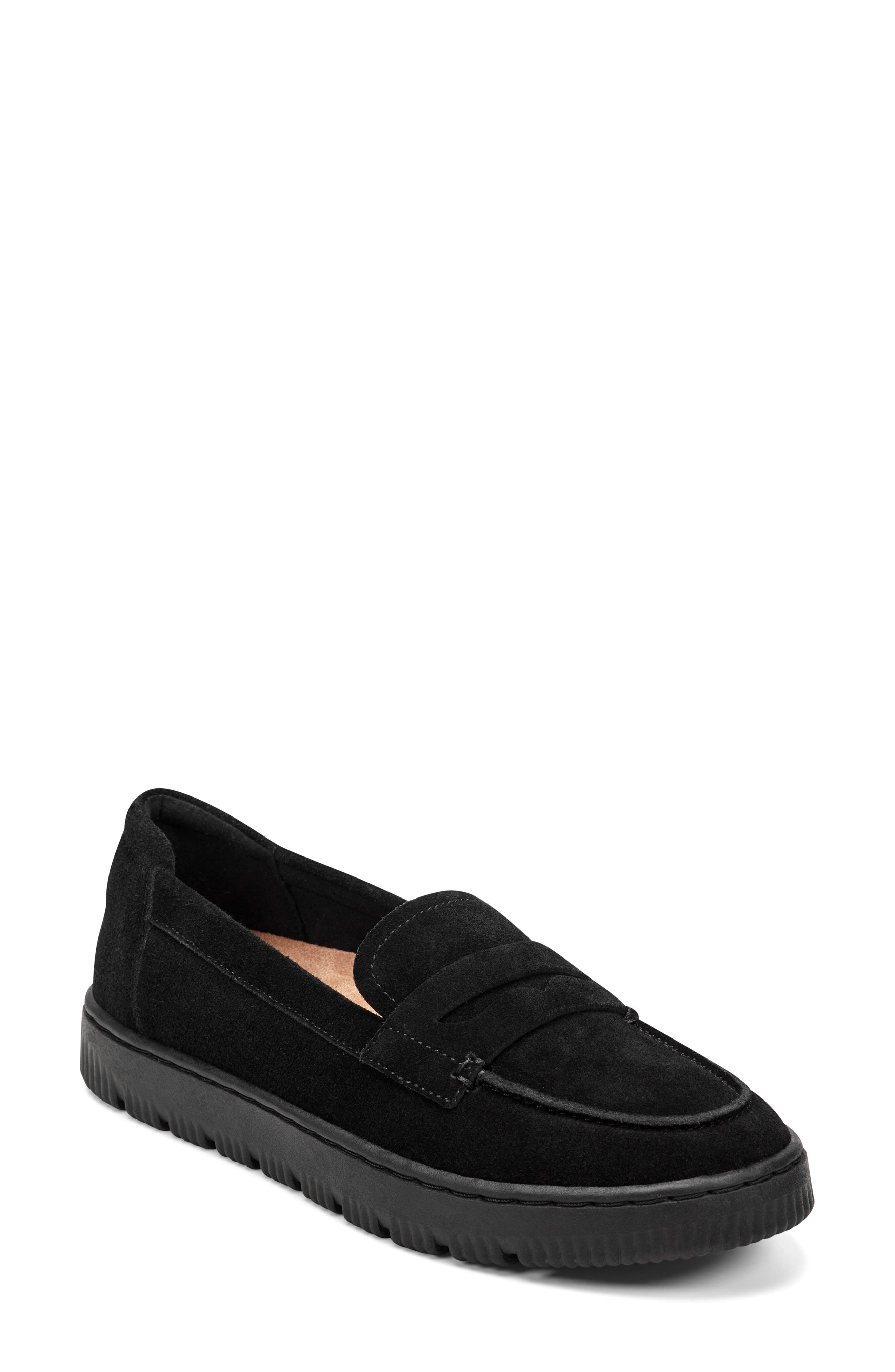 Easy Spirit Karin Penny Loafer, Main, color, Black