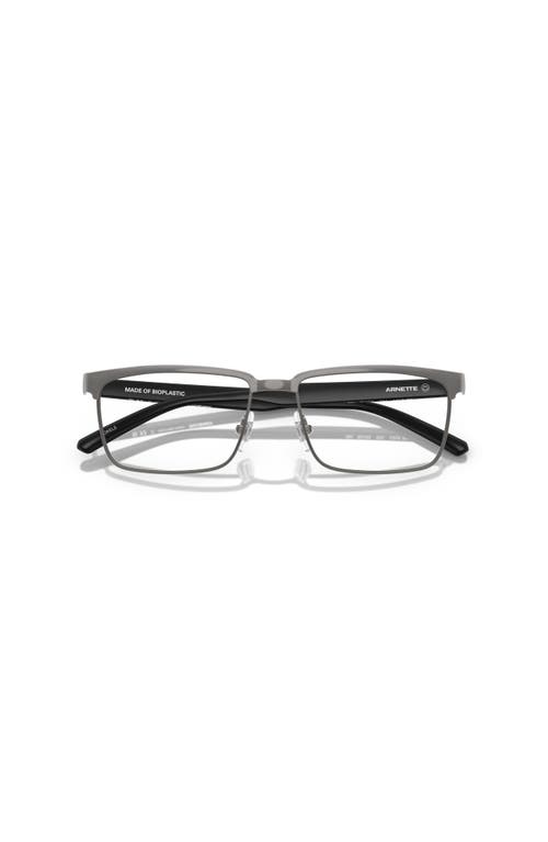 Arnette 54mm Rectangle Optical Glasses In White