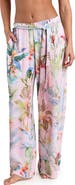 L'AGENCE Colorful Palms Cover-Up Pants