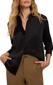 NIC+ZOE Day Gloss Button-Up Shirt